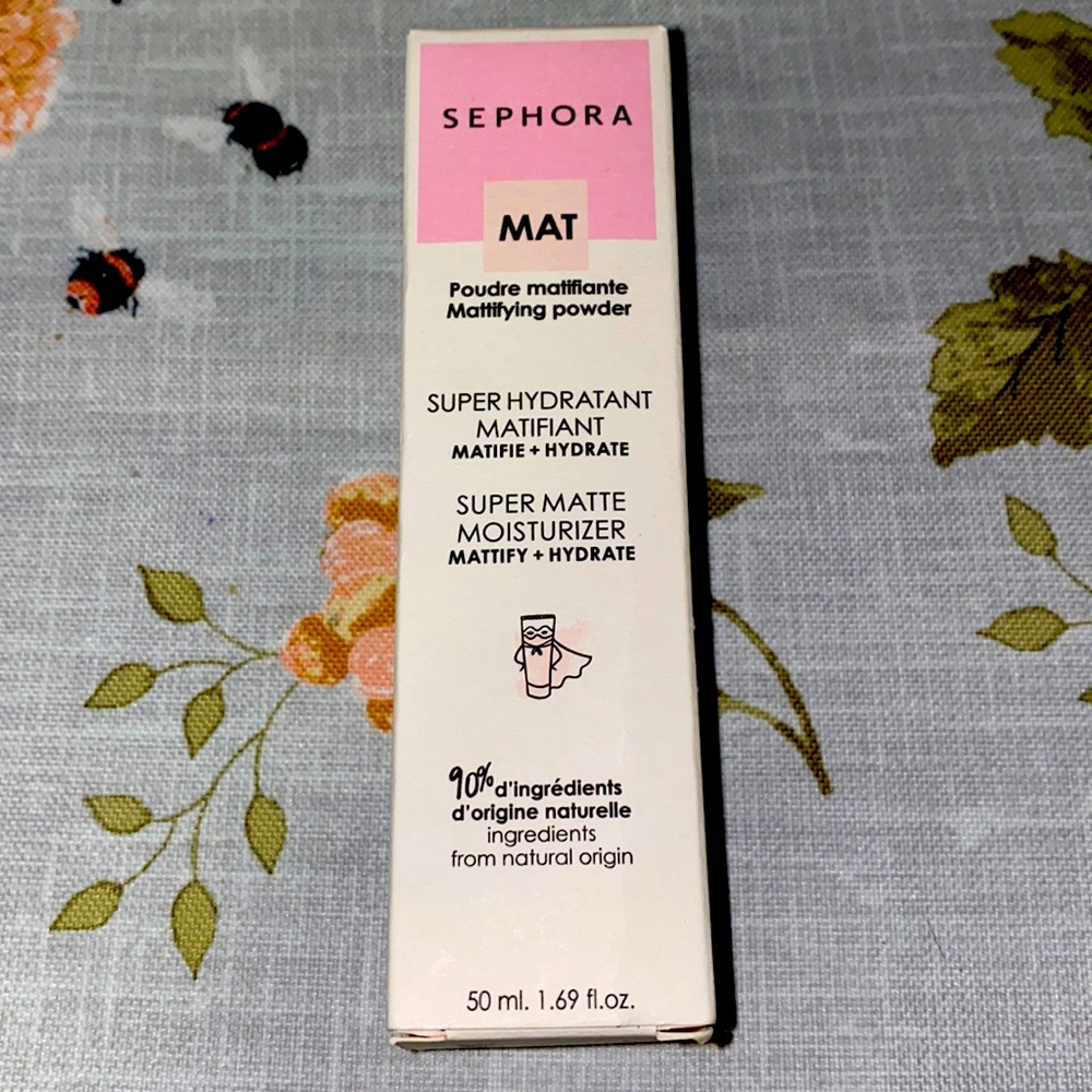 Sephora Super Matte Moisturizer Mattify Hydrate 1.69 FL Oz